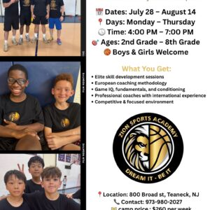 2025 Basketball Summer Camp - 1 Week