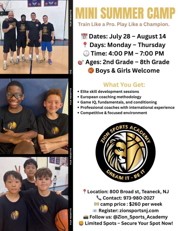 2025 Basketball Summer Camp - 3 Weeks