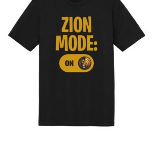 Zion Mode On T-Shirt - Basketball
