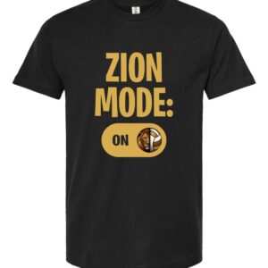 Zion Mode On T-Shirt - Volleyball
